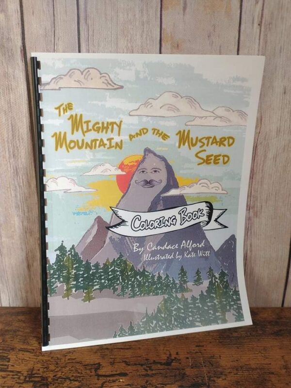 The Mighty Mountain and the Mustard Seed Colouring Book